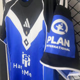 2025/26 Hamburger SV Away Blue Fans Soccer Jersey