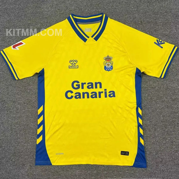 2025/26 Las Palmas Home Yellow Fans Soccer Jersey