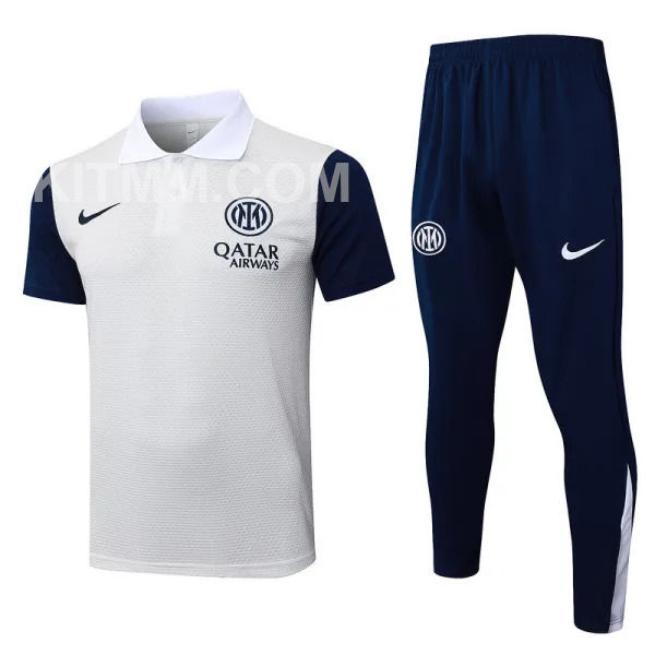 2025/26 In Milan White POLO Training Tracksuit