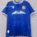 2025/26 Linfield F.C.140th Anniversary Home Blue Fans Soccer Jersey  林菲尔德