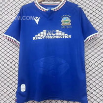 2025/26 Linfield F.C.140th Anniversary Home Blue Fans Soccer Jersey  林菲尔德