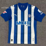 2025/26 Alaves Home Fans Soccer Jersey
