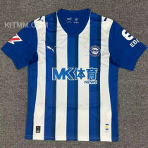 2025/26 Alaves Home Fans Soccer Jersey