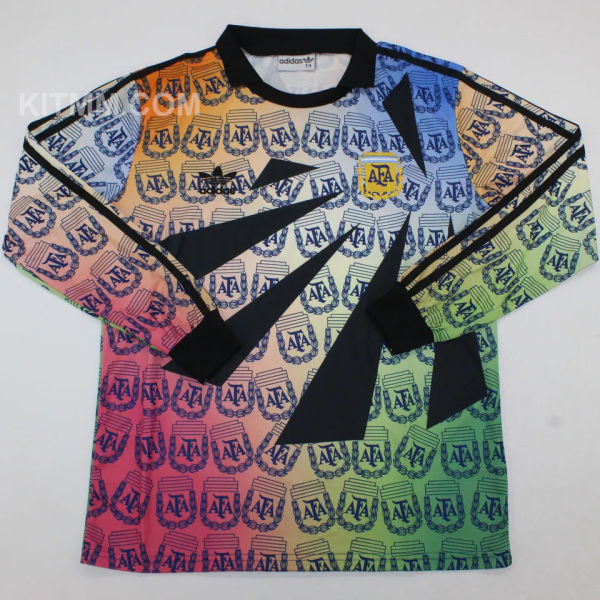 1993/1994 Argentina GK Retro Long Sleeve Soccer Jersey