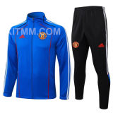 2025/26 M Utd Blue Jacket Tracksuit