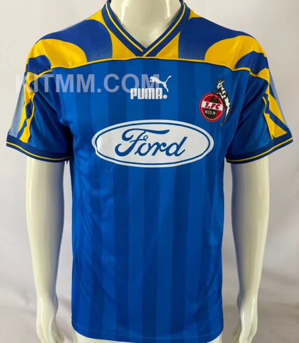 1995/1996 1. FC Köln Away Retro Soccer Jersey