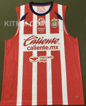 2025/26 Chivas Home Red White Vest Jersey