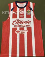 2025/26 Chivas Home Red White Vest Jersey