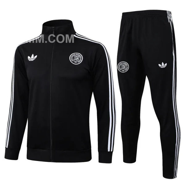 2025/26 Germany Black Jacket Traitcksu