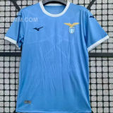 202526 Lazio Home Blue Fans Soccer Jersey