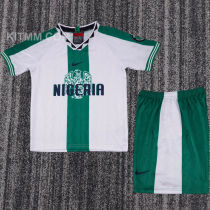 1996 Nigeria Away Retro Kids Soccer Jersey