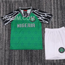 19994/1995 Nigeria Home Retro Kids Soccer Jersey