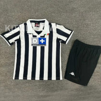 1998/1999 JUV Home Retro Kids Soccer Jersey