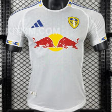 2025/26 Leeds United Home White Player Version Soccer Jersey