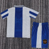 1995/1996 M Utd Third Retro Kids Soccer Jersey