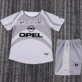 2001/2002 PSG Away Retro Kids Soccer Jersey