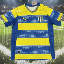 2025/26 Parma Away Yellow Fans Soccer Jersey