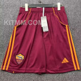 2025/26 Roma Home Shorts Pants