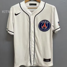 2025/26 PSG White Baseball T-Shirt