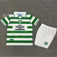 1997/1999 Celtic Home Retro Kids Soccer Jersey