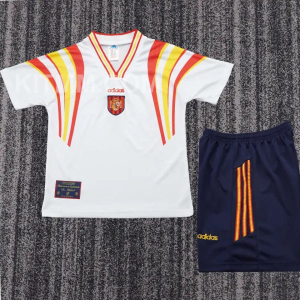 1996 Spain Third Kids Retro Soccer Jersey