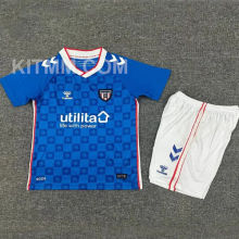 2025/26 Sunderland Away Blue Kids Soccer Jersey