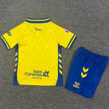 2025/26 Las Palmas Home Yellow Kids Soccer Jersey