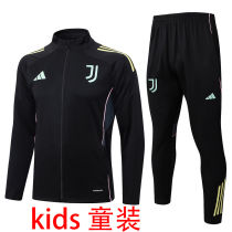 2025/26 JUV Black Kids Jacket Tracksuit
