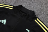 2025/26 JUV Black Kids Jacket Tracksuit