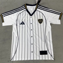 2025/26 Boca White Baseball T-Shirt