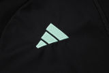 2025/26 JUV Black Kids Jacket Tracksuit