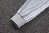 2025/26 RM Grey White Jacket Tracksuit