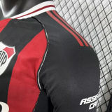 2025/26 River Plate Away Player Version Long Sleeve Jersey  长袖胸前广告