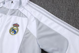 2025/26 RM Grey White Jacket Tracksuit