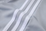 2025/26 RM Grey White Jacket Tracksuit