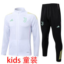 2025/26 JUV White Kids Jacket Tracksuit