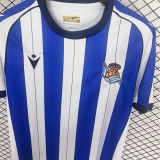 2025/26 Real Sociedad Home Fans Soccer Jersey