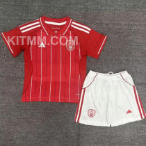 2025/26 Nottingham Forest Home Red Kids Soccer Jersey
