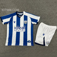 2025/26 West Bromwich Albion Home Kids Soccer Jersey