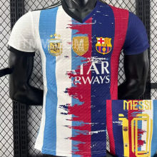 MESSI #10  Argentina x BA Special Edition Player Version Soccer Jersey