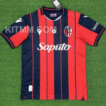 2025/26 Bologna Home Fans Soccer Jersey