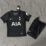 2025/26 TH FC Away Black Kids Soccer Jersey