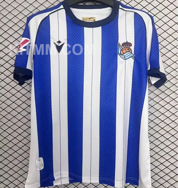 2025/26 Real Sociedad Home Fans Soccer Jersey
