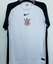 2025/26 Corinthians 1:1 Quality Home White Fans Soccer Jersey