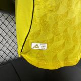 2025/26 Al Nassr Home Yellow Player Version Soccer Jersey