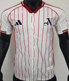 2025/26 ARS White Baseball Player Version T-Shirt  硅胶版