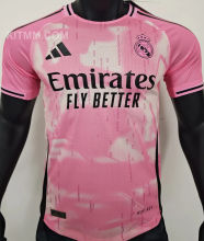 2025/26 RM Pink Special Edition Player Version Soccer Jersey