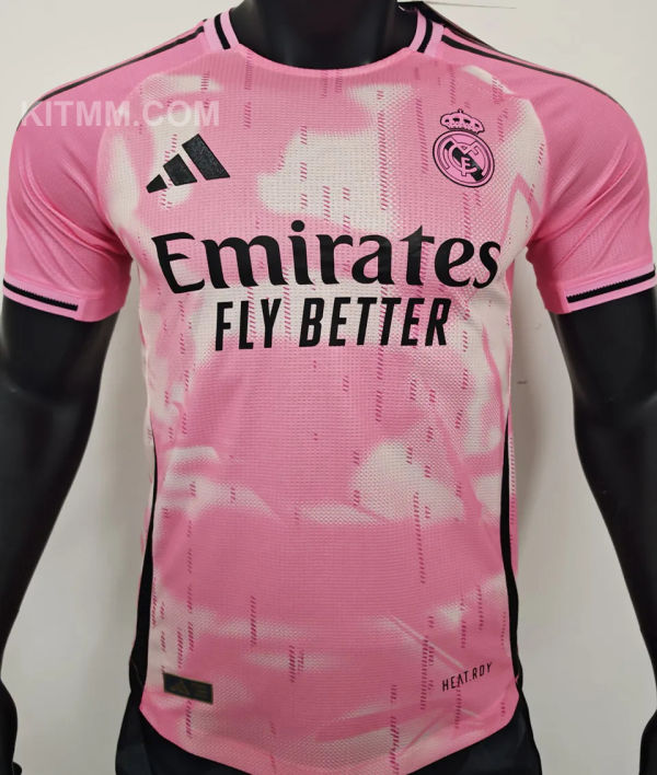 2025/26 RM Pink Special Edition Player Version Soccer Jersey