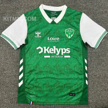 2025/26 Saint-Étienne Home Green Fans Soccer Jersey 圣埃蒂安