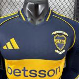 2025/26 Boca 120th Anniversary Edition Player Version Soccer Long Sleeve Jersey